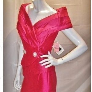 B2 6229 gown, formal, after-five, cocktail, bride